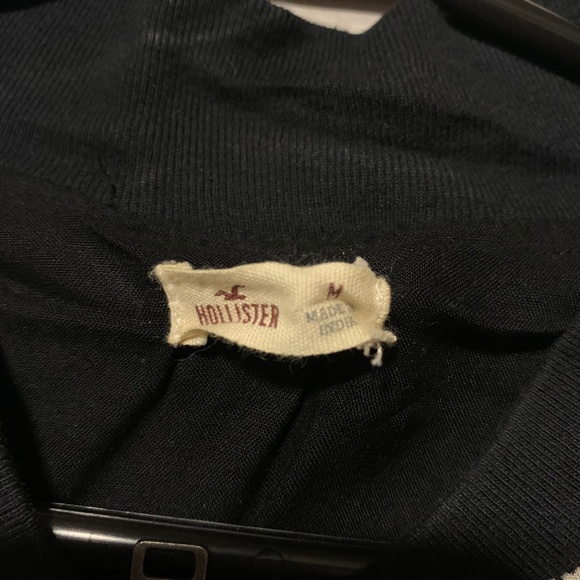 Hollister graffiti black and white bomber jacket - Picture 2 of 3